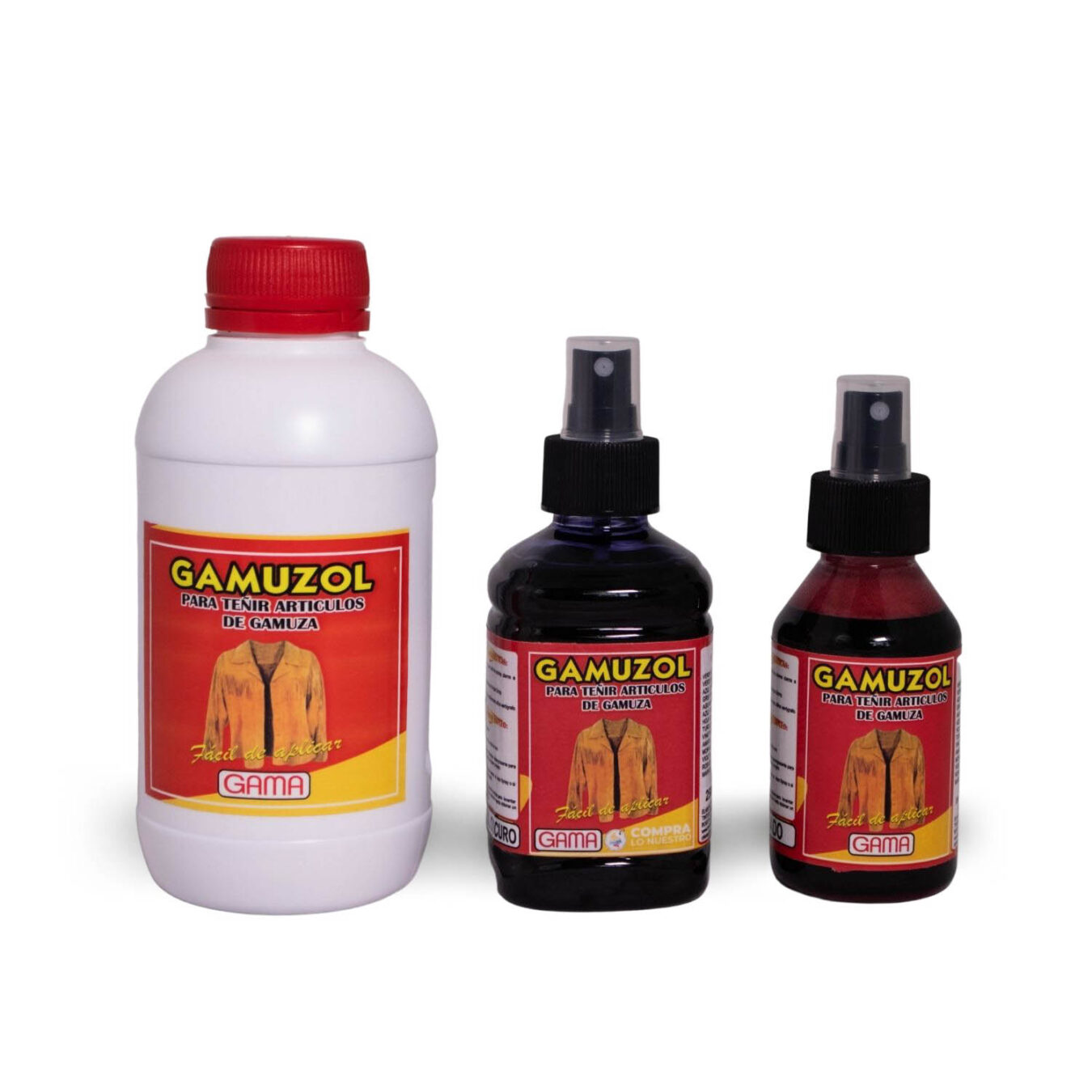 Tintura para Gamuza Gamuzol Gama