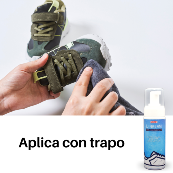 Kit Limpiador de Zapatos | Jinagán + Cepillo + Toalla  + Morral - Imagen 3