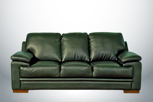 Sofá de Cuero Color tendencia Verde Militar