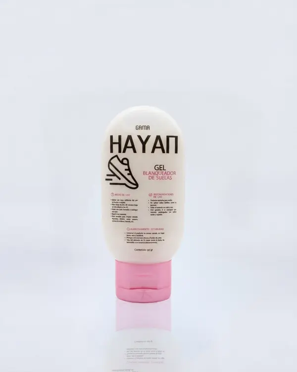 Gel Blanqueador de Suelas Hayan de Tinturas Gama
