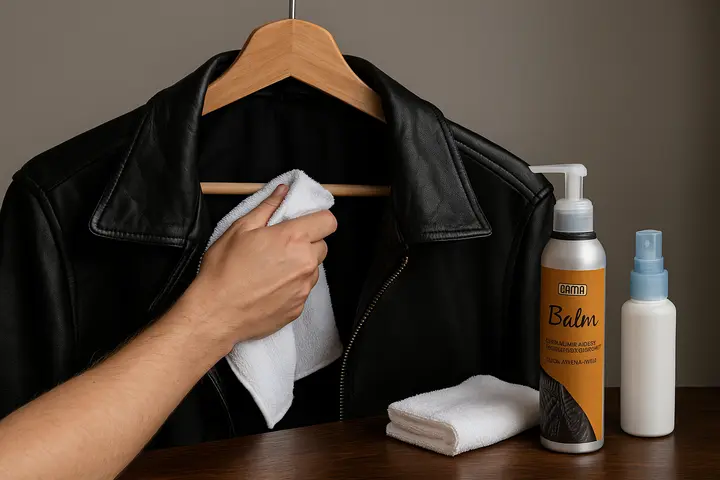 Cómo limpiar una chaqueta de cuero natural y quitarle su olor característico